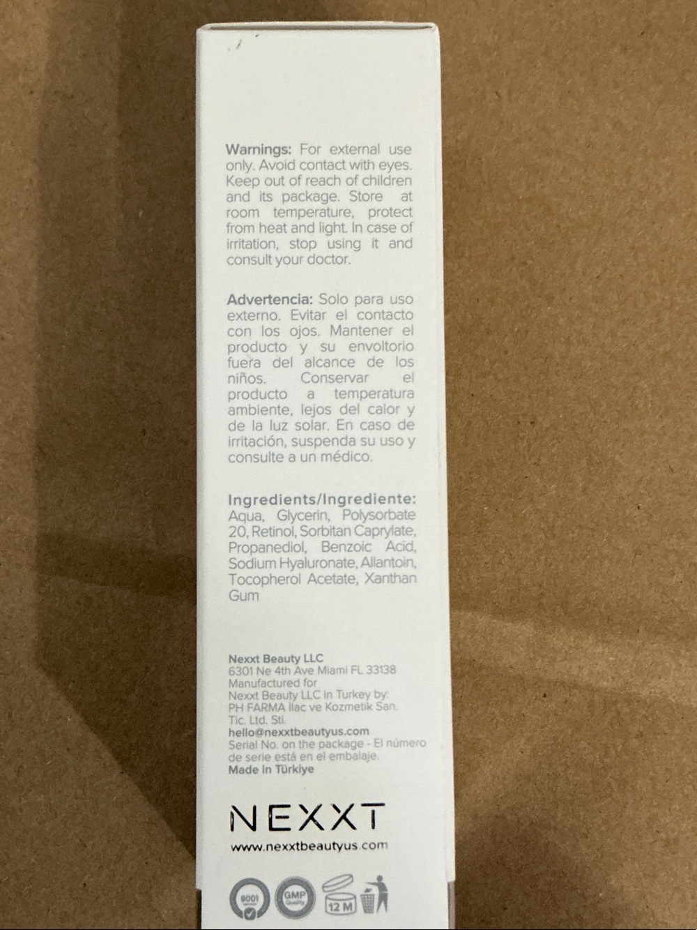 NEXXT Revive Retinol Serum — White Packaging - Picture 3 of 3